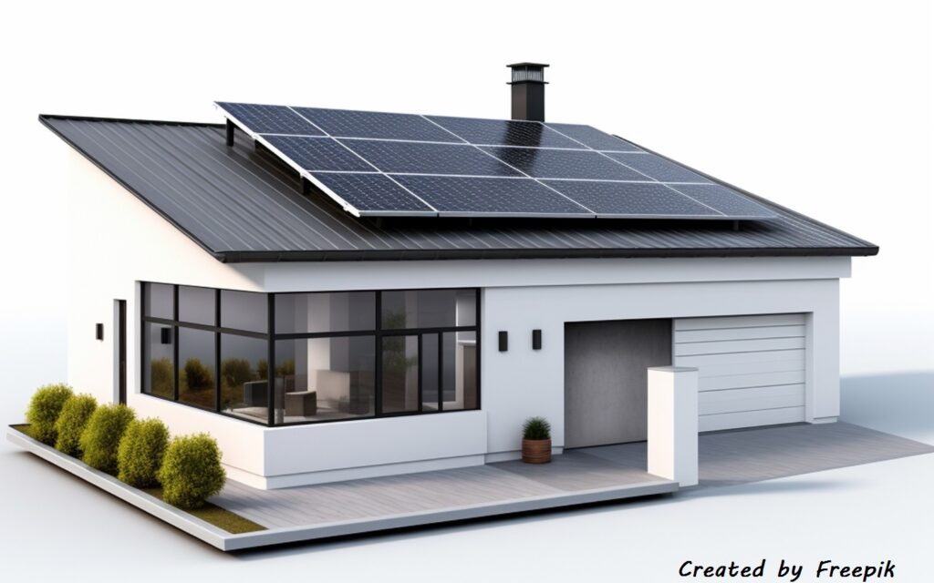 Etxebizitza-teilatuan-eguzki-energia-fotovoltaikoa-duela